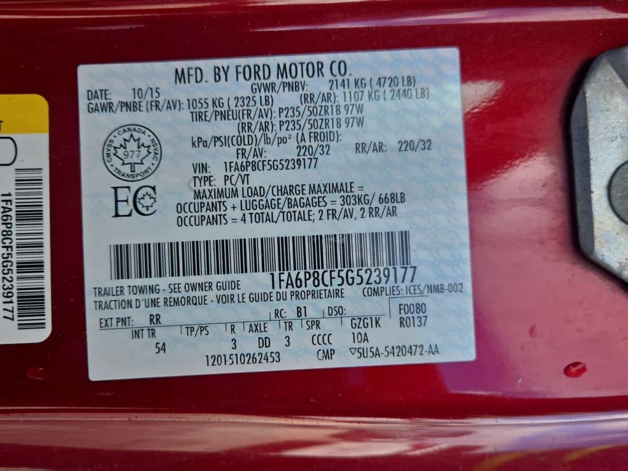 Ford Mustang GT PREMIUM /CARFAX/ОБДУХ/ПОДГРЕВ/НА ЗАДНО, снимка 14 - Автомобили и джипове - 53959506