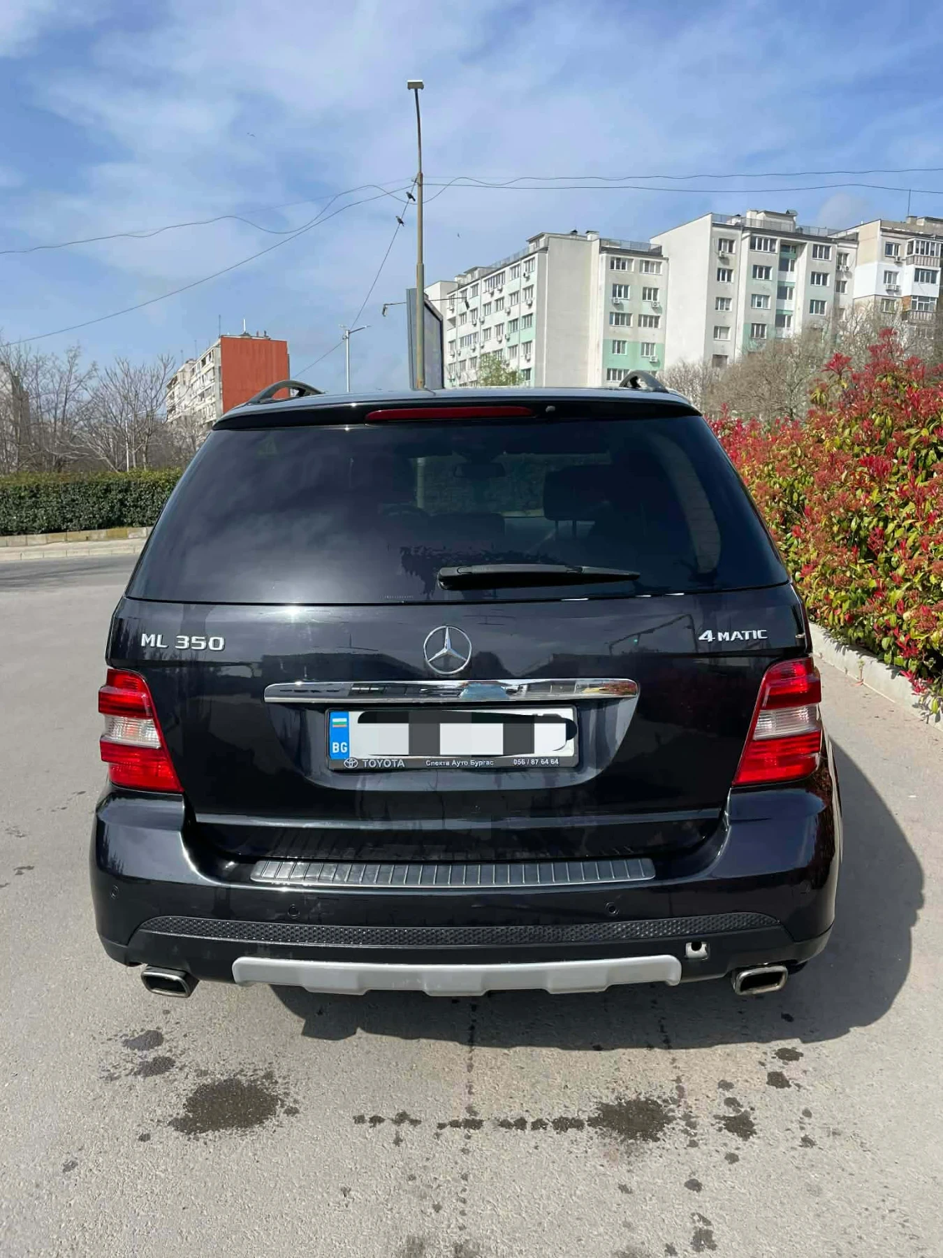 Mercedes-Benz ML 350 4 MATIC  газ, снимка 4 - Автомобили и джипове - 54312542