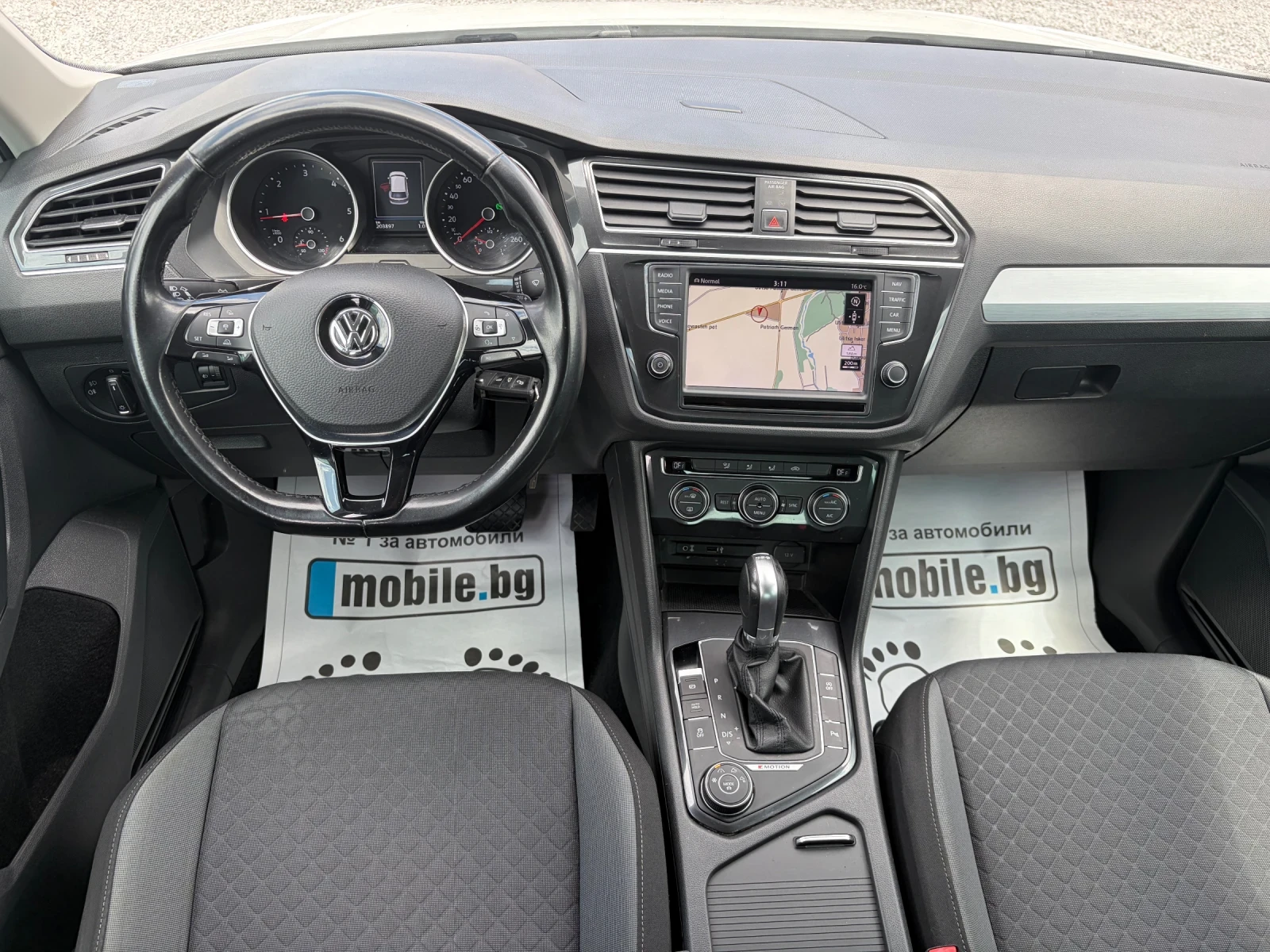 VW Tiguan 2.0TDI-150k.c. 4motion /АВТОМАТИК/, снимка 12 - Автомобили и джипове - 54579533