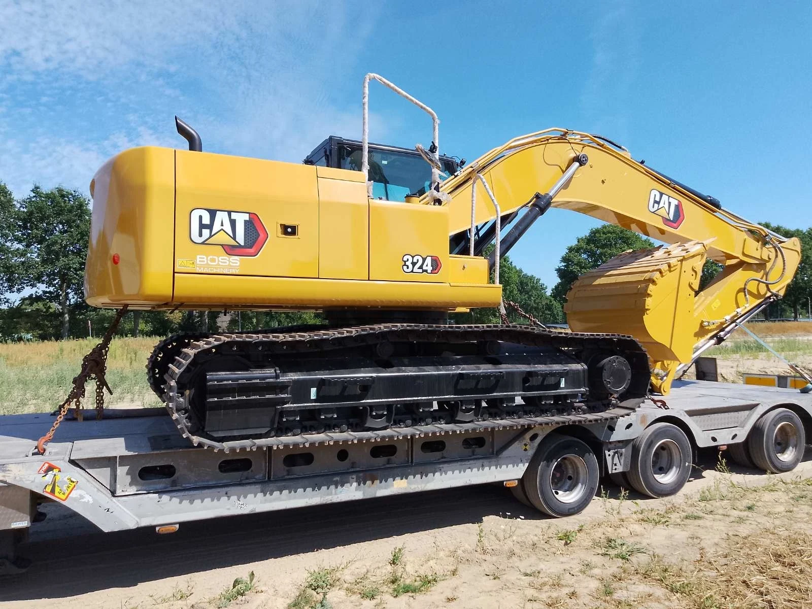 Багер Caterpillar 324, снимка 3 - Индустриална техника - 55502950