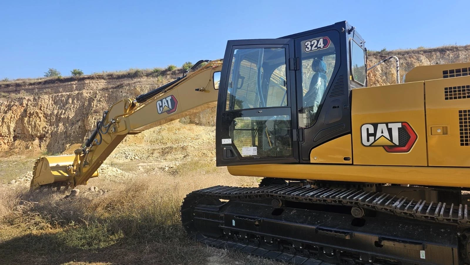 Багер Caterpillar 324, снимка 4 - Индустриална техника - 55502950