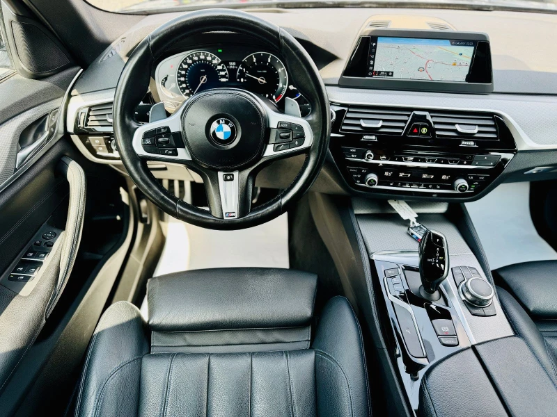 BMW 530 M-SPORT/265HP/HUD/AMBI/SPORTBRAKE/SHADOWLINE/425b, снимка 11 - Автомобили и джипове - 47942155