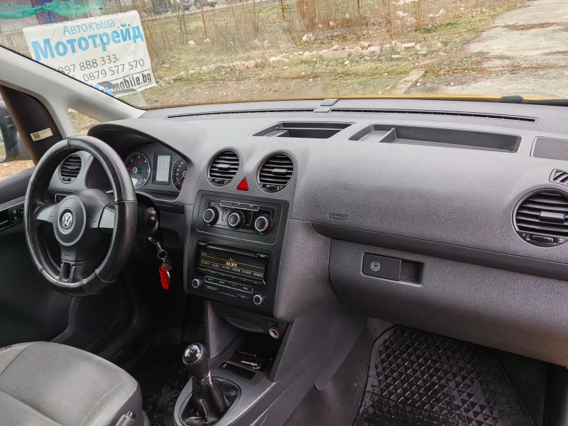 VW Caddy 1.6tdi 101ps maksi, снимка 10 - Автомобили и джипове - 49068430