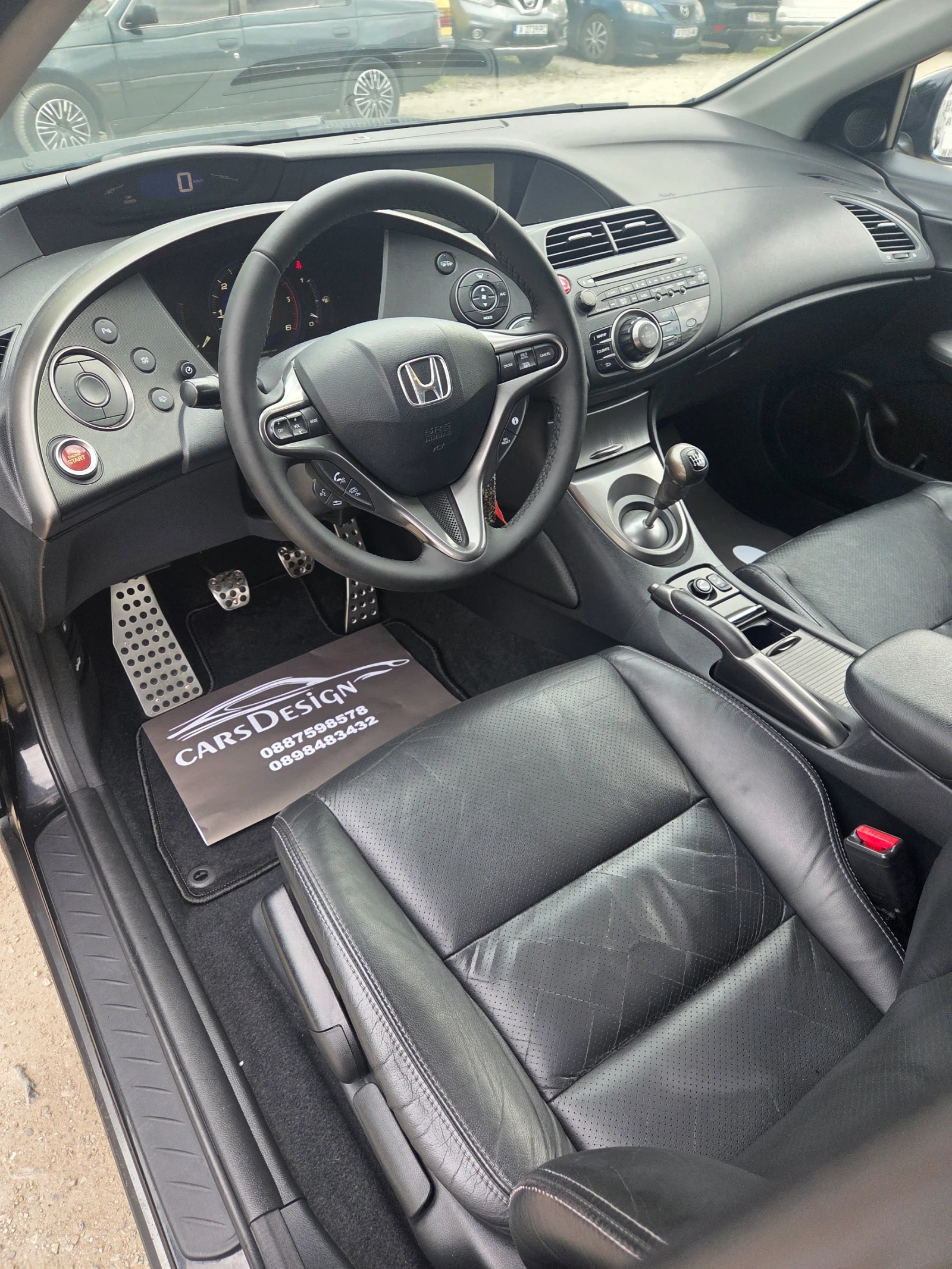 Honda Civic 2.2CTDI-FACE-LIFT, снимка 9 - Автомобили и джипове - 54358268