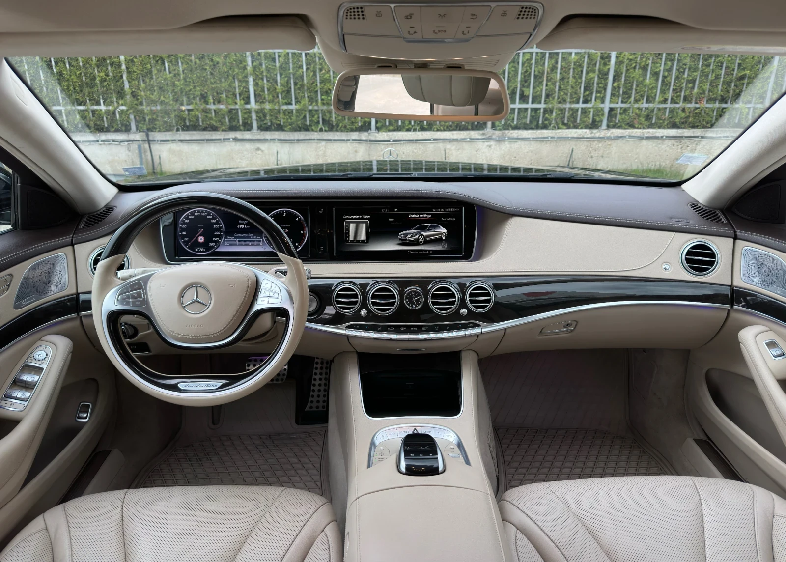 Mercedes-Benz S 350 LONG* AMG LINE* 4MATIC, снимка 7 - Автомобили и джипове - 54357173