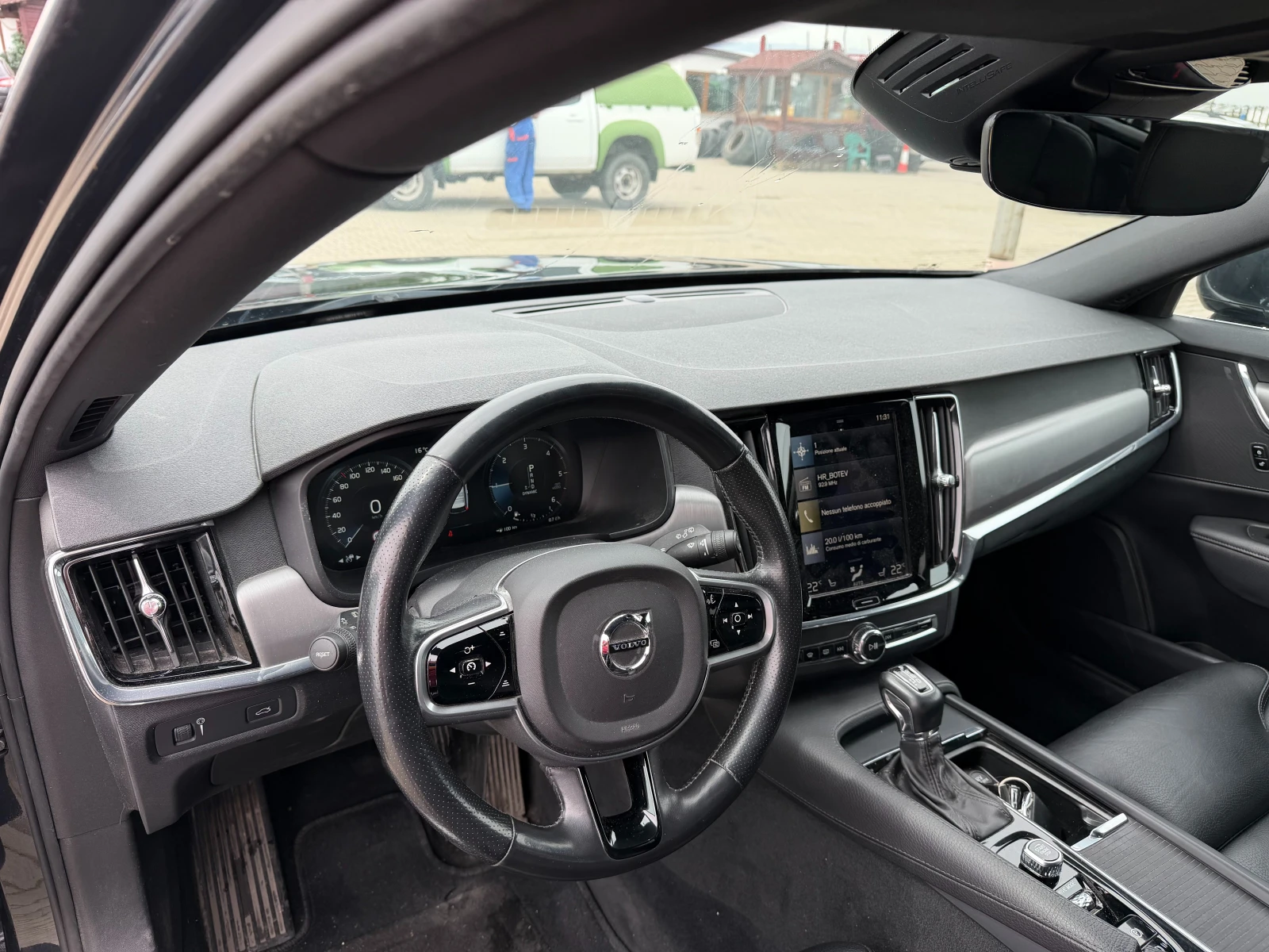 Volvo V90 2.0D4 AWD AVTOMAT/NAVI/KOJA/KAMERA EURO 6, снимка 13 - Автомобили и джипове - 54471677