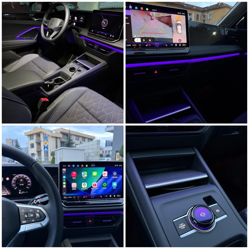 VW Tiguan Гаранция* ACC* 360* LED* IQ DRIVE* GOAL, снимка 14 - Автомобили и джипове - 52143205