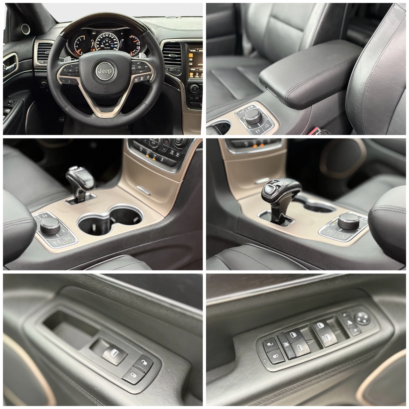 Jeep Grand cherokee SUMMIT#PANORAMA#OBDUH#PODGREV#KEYLESS#360 CAMERA, снимка 17 - Автомобили и джипове - 54578651