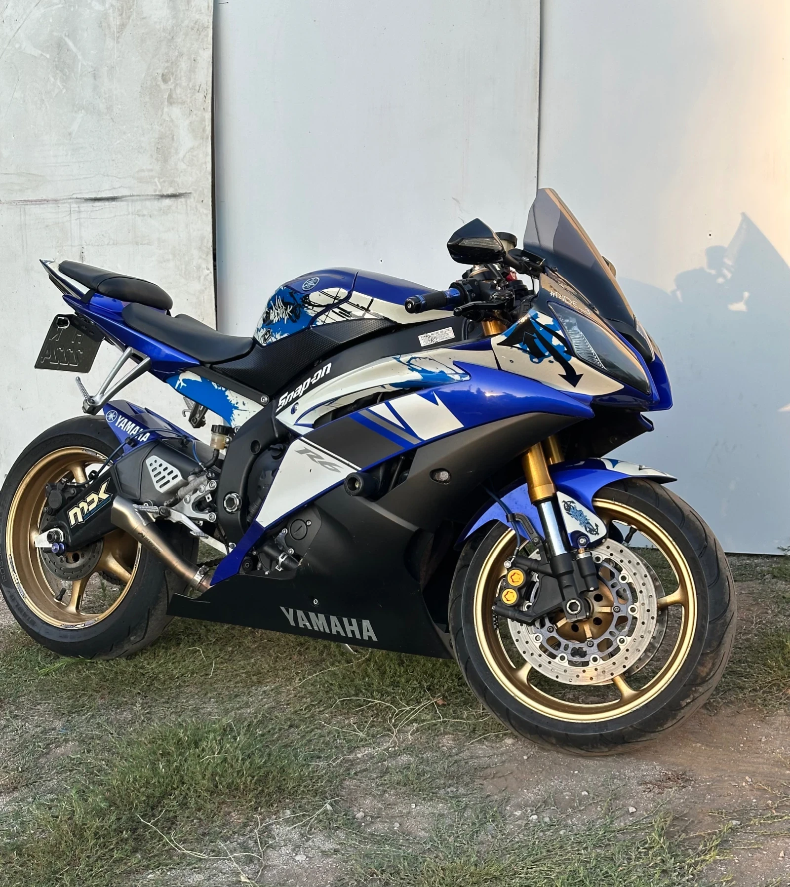 Yamaha YZF-R6 10 facelift Akrapovic Генерация, снимка 6 - Мотоциклети и мототехника - 52344137