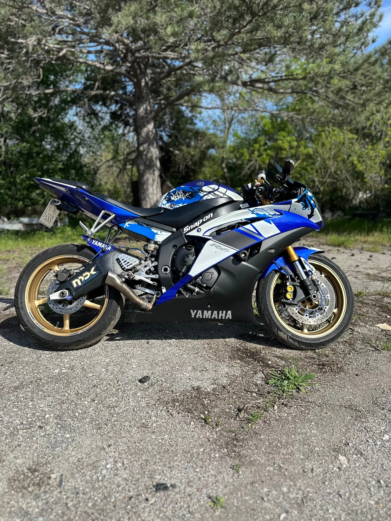 Yamaha YZF-R6 10 facelift Akrapovic Генерация, снимка 4 - Мотоциклети и мототехника - 52344137