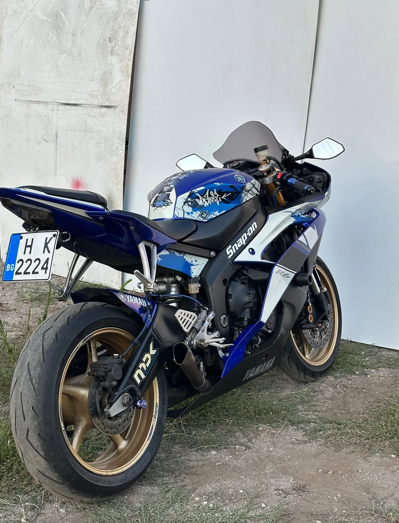Yamaha YZF-R6 10 facelift Akrapovic Генерация, снимка 8 - Мотоциклети и мототехника - 52344137