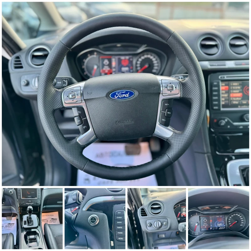 Ford Galaxy 2.0TDCI-7мес!АВТОМАТИК-ПАРКТРОНИК-НАВИ, снимка 17 - Автомобили и джипове - 47859616