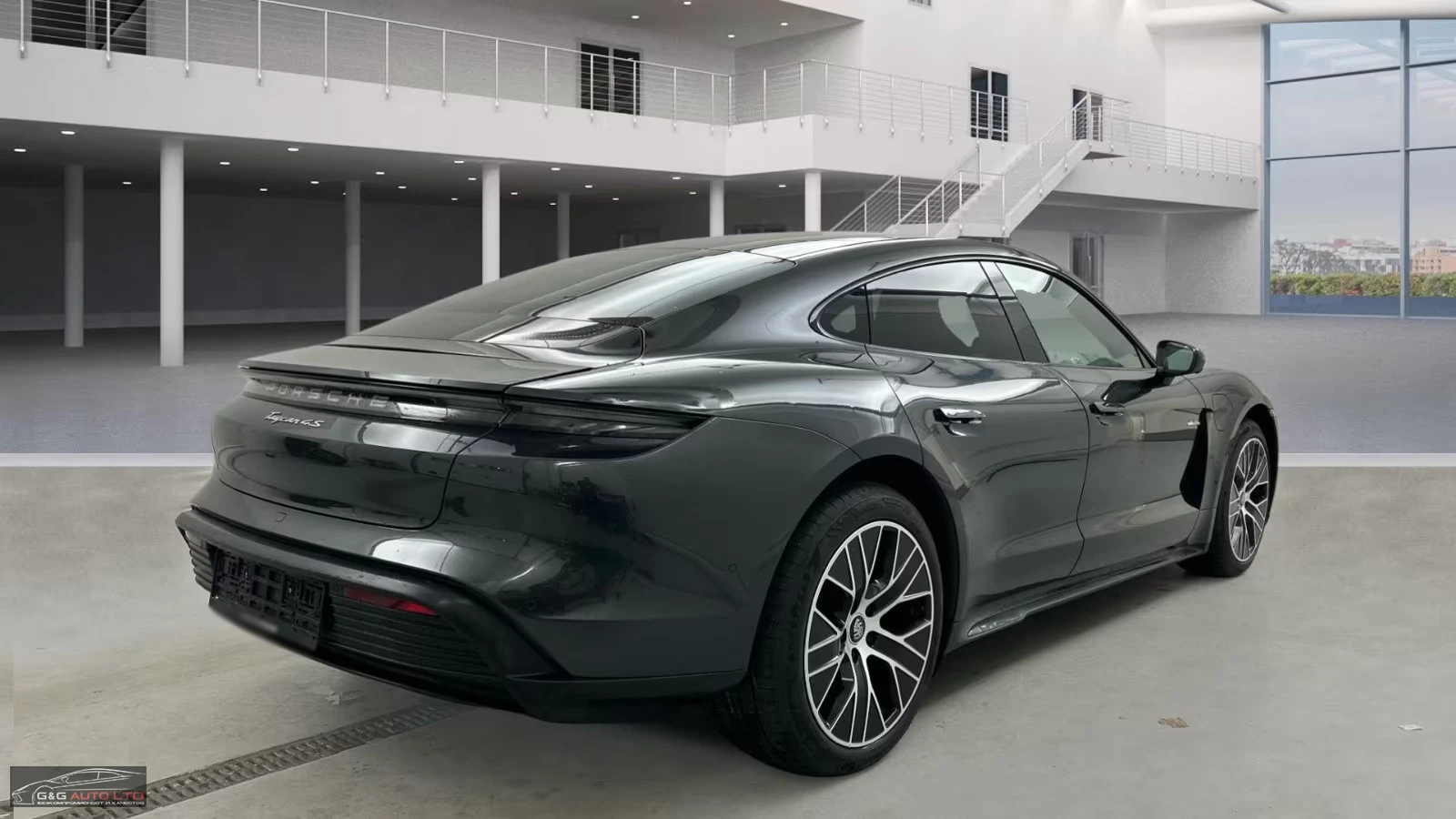 Porsche Taycan 4S/571HP/93KWH/CHRONO/MATRIX/BOSE/PANO/360/392z, снимка 3 - Автомобили и джипове - 54428508