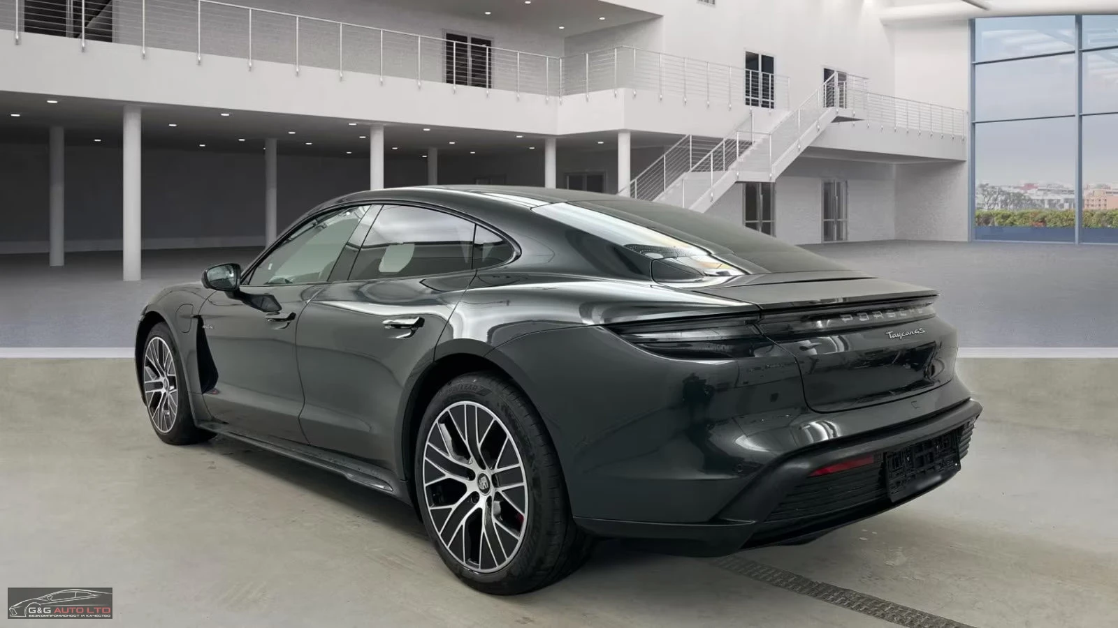 Porsche Taycan 4S/571HP/93KWH/CHRONO/MATRIX/BOSE/PANO/360/392z, снимка 2 - Автомобили и джипове - 54428508