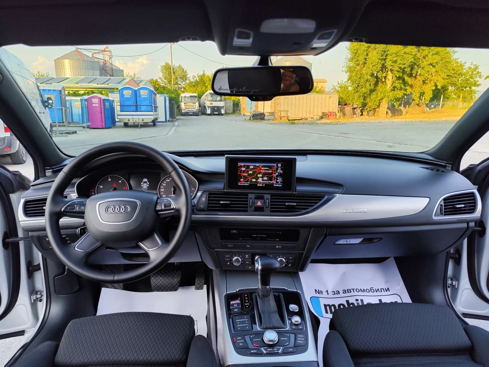 Audi A6 3.0TDI-4x4-LED-NAVI-F1-ВОЛАН-EU-5, снимка 12 - Автомобили и джипове - 55382252