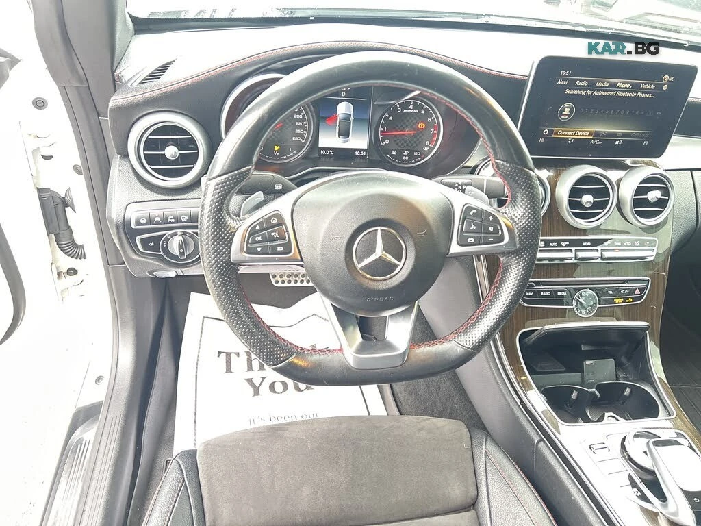 Mercedes-Benz C 43 AMG * HeadUp *  AвтоКредит * (ЦЕНА ДО БГ), снимка 12 - Автомобили и джипове - 55844060