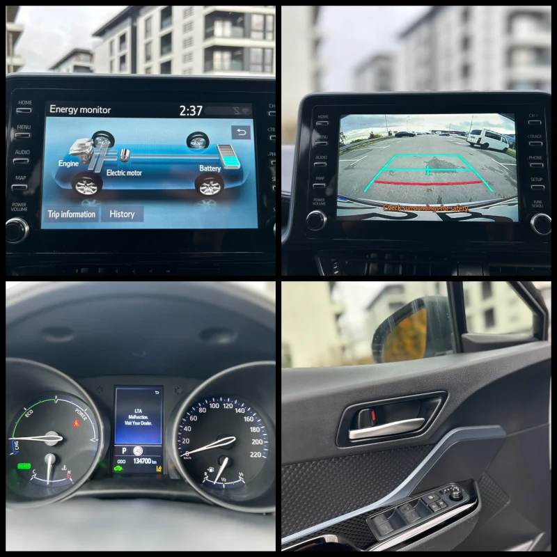 Toyota C-HR HYBRID* FULL LED* КАТО НОВА, снимка 15 - Автомобили и джипове - 52387403