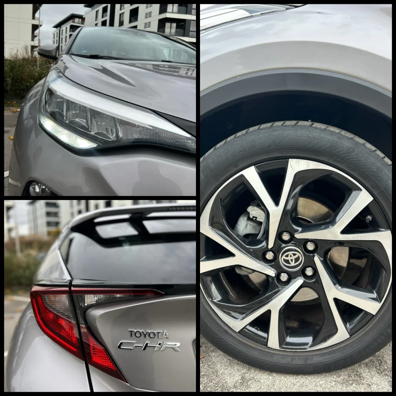 Toyota C-HR HYBRID* FULL LED* КАТО НОВА, снимка 16 - Автомобили и джипове - 52387403
