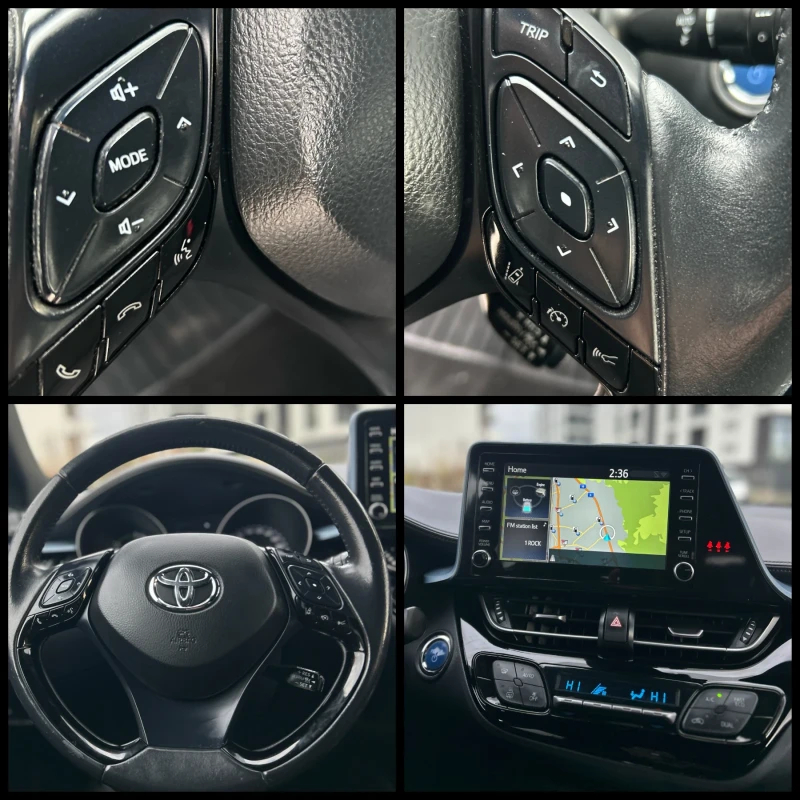 Toyota C-HR HYBRID* FULL LED* КАТО НОВА, снимка 14 - Автомобили и джипове - 52387403