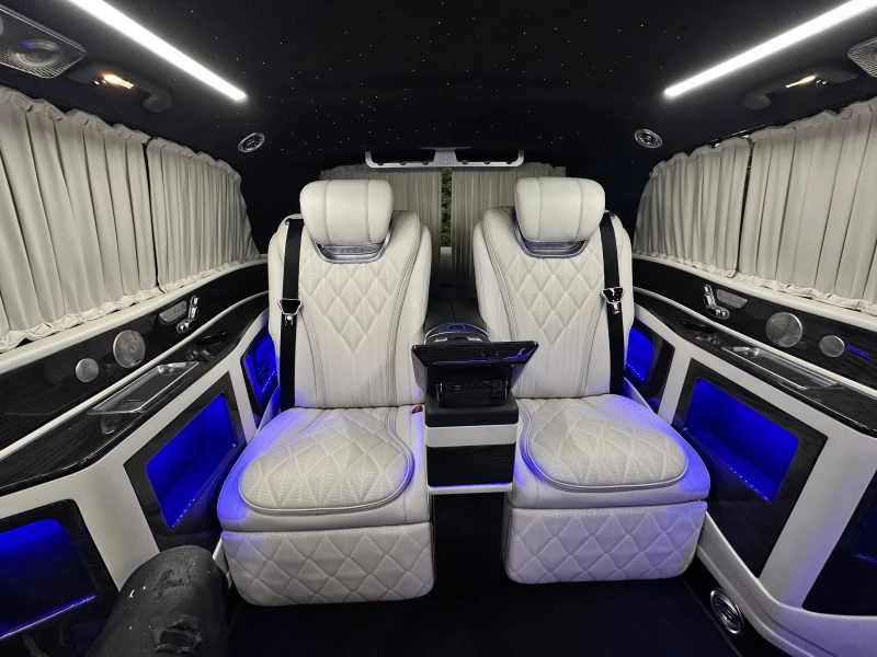 Mercedes-Benz V 250d 4M VIP* Burmester, снимка 15 - Бусове и автобуси - 51837674