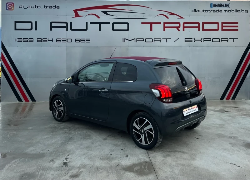 Peugeot 108 1.2 i CABRIO! KTEO, COC!, снимка 4 - Автомобили и джипове - 48418196