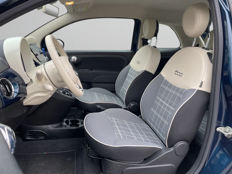 Fiat 500 Lounge 1.2 69 hp AT , снимка 9 - Автомобили и джипове - 53438863