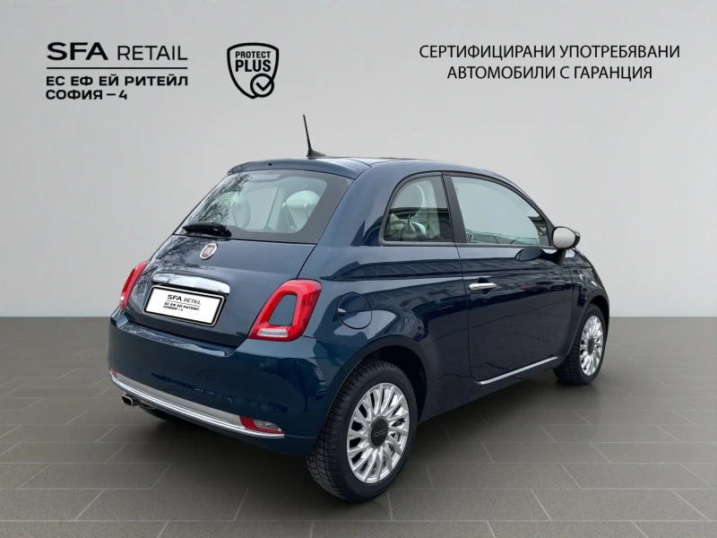 Fiat 500 Lounge 1.2 69 hp AT , снимка 6 - Автомобили и джипове - 53438863