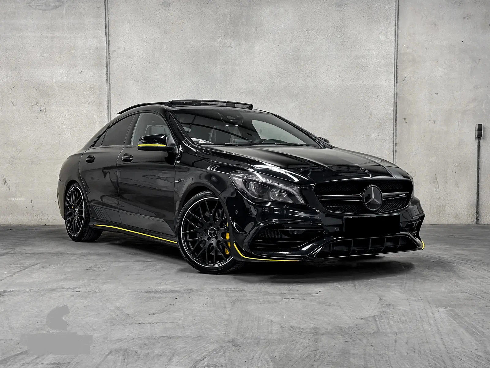 Mercedes-Benz CLA 45 AMG 4Matic* YellowArt Edition* Aero* LED* NP* Pano* Me - [1] 