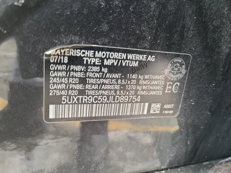 BMW X3 * XDRIVE30I * CARFAX * ЦЕНА ДО БГ, снимка 17 - Автомобили и джипове - 52876621