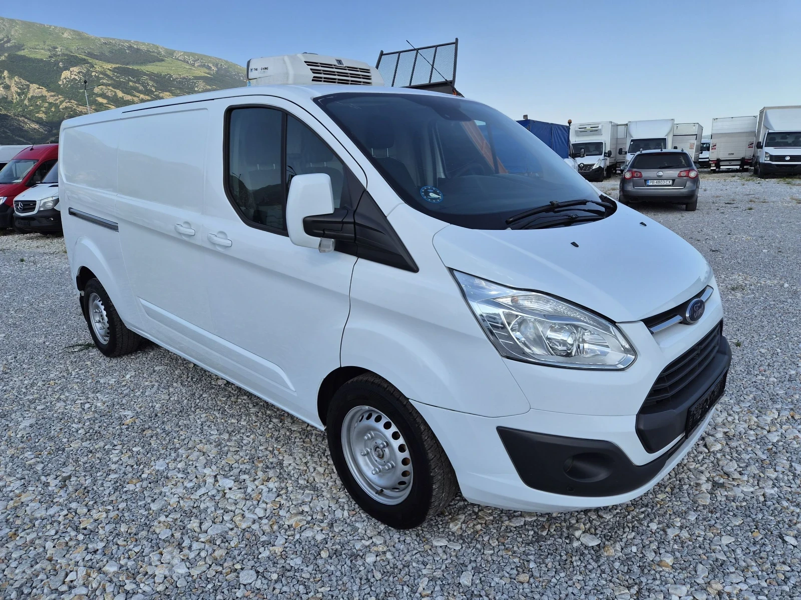Ford Transit Custom ХЛАДИЛЕН, Макси, Клима, Автомат, снимка 7 - Бусове и автобуси - 55102433