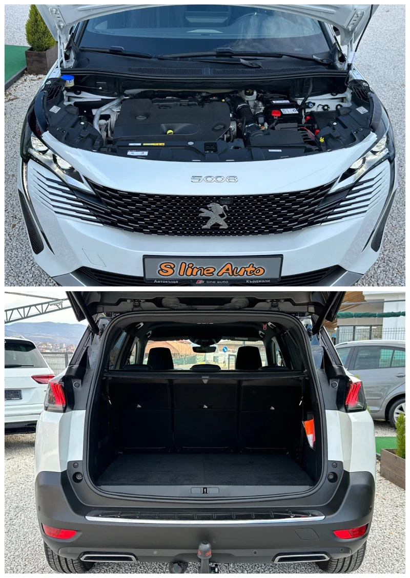 Peugeot 5008 2.0 BlueHDI* GT* 360-камера* Focal* Led* , снимка 14 - Автомобили и джипове - 48075949