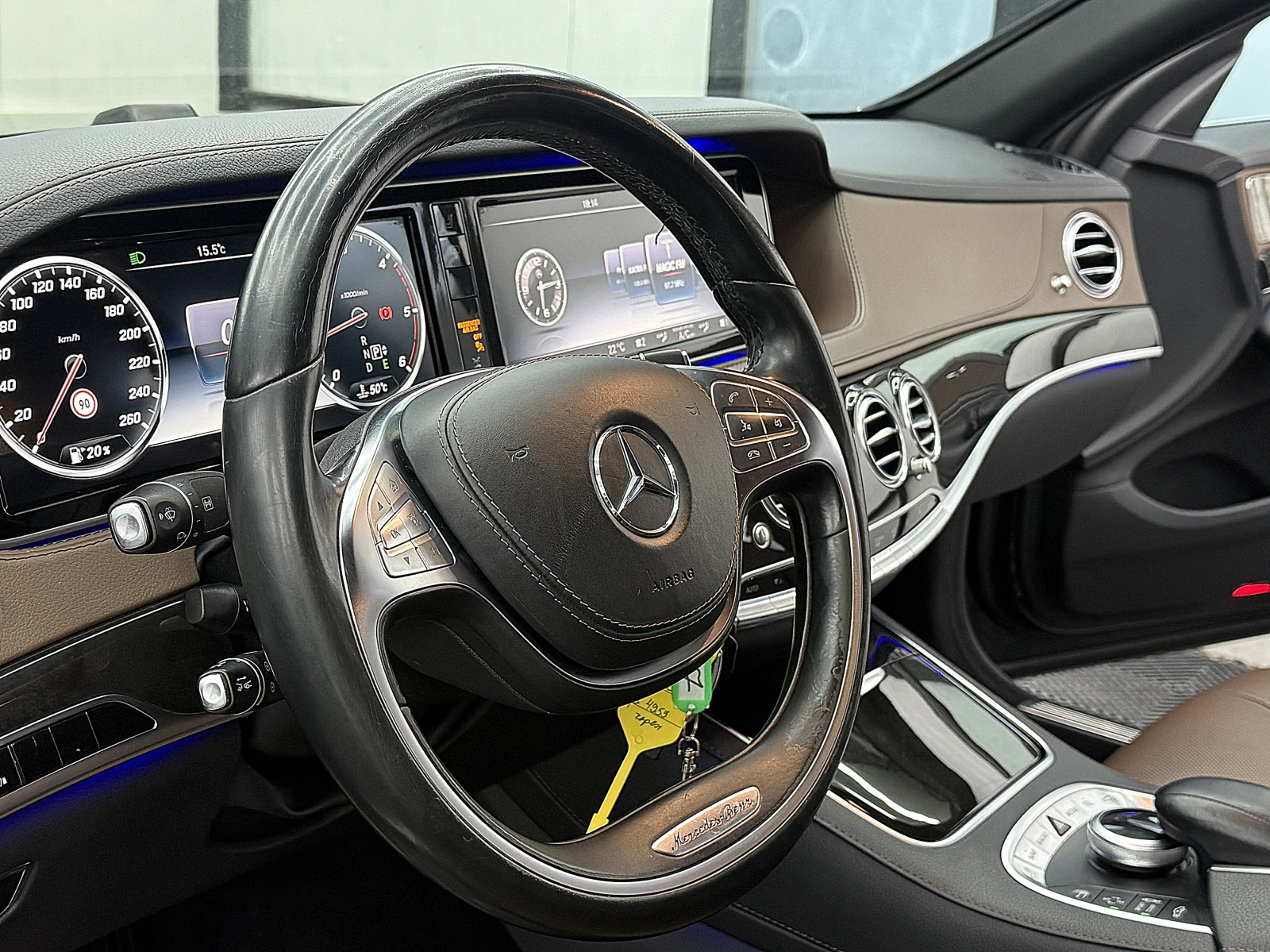 Mercedes-Benz S 350 4-MATIC/LONG/6.3AMG-line/2xTV/L/СОБСТВЕН ЛИЗИНГ, снимка 13 - Автомобили и джипове - 53871508