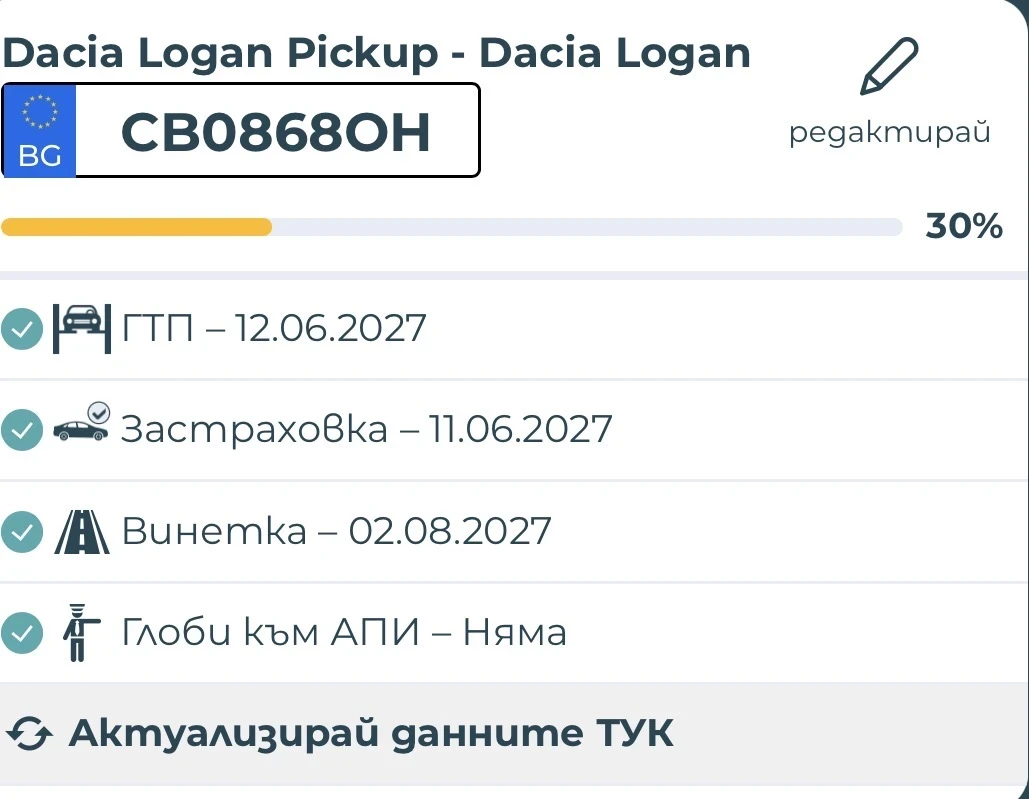 Dacia Logan Pickup, снимка 12 - Автомобили и джипове - 55923976