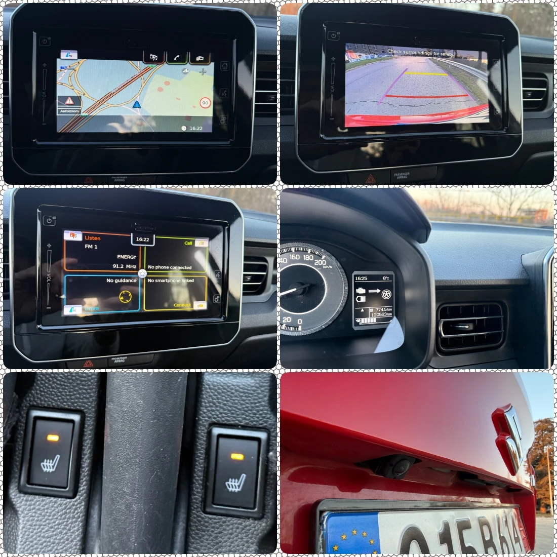 Suzuki Ignis 1.2Black&Red///Camera///Navi///FuLL-History!!! | Mobile.bg � ����������� 15