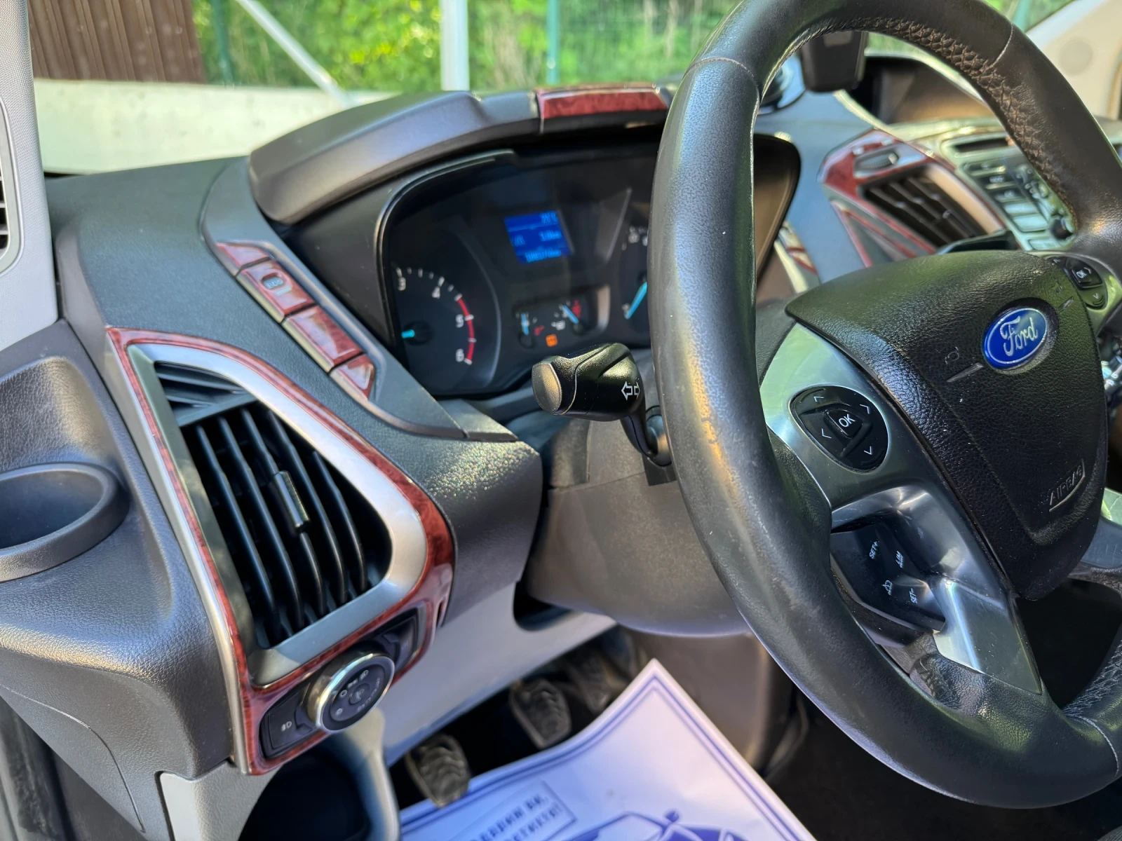 Ford Transit Custom * 2.2* 125ks* KLIMA* , снимка 13 - Бусове и автобуси - 54526959