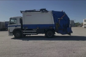 Volvo Fm Сметовоз с кран+ дистанционно и кантар , снимка 1