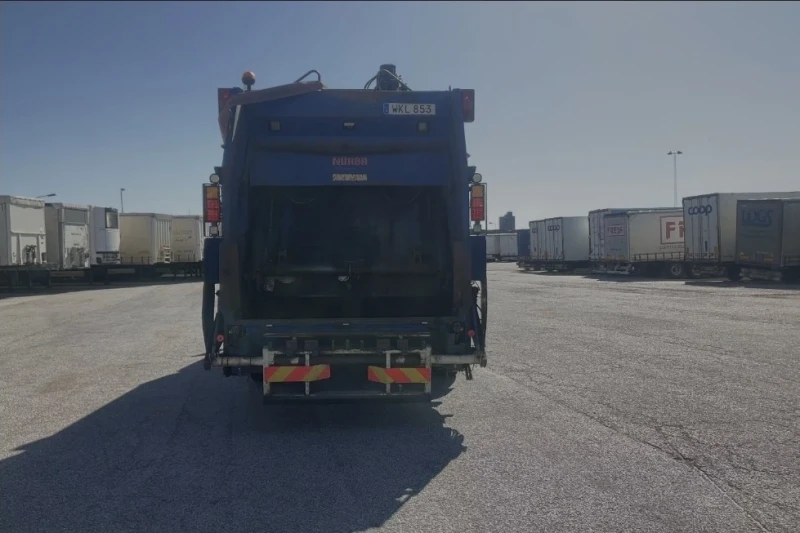 Volvo Fm Сметовоз с кран+ дистанционно и кантар , снимка 3 - Камиони - 51488985