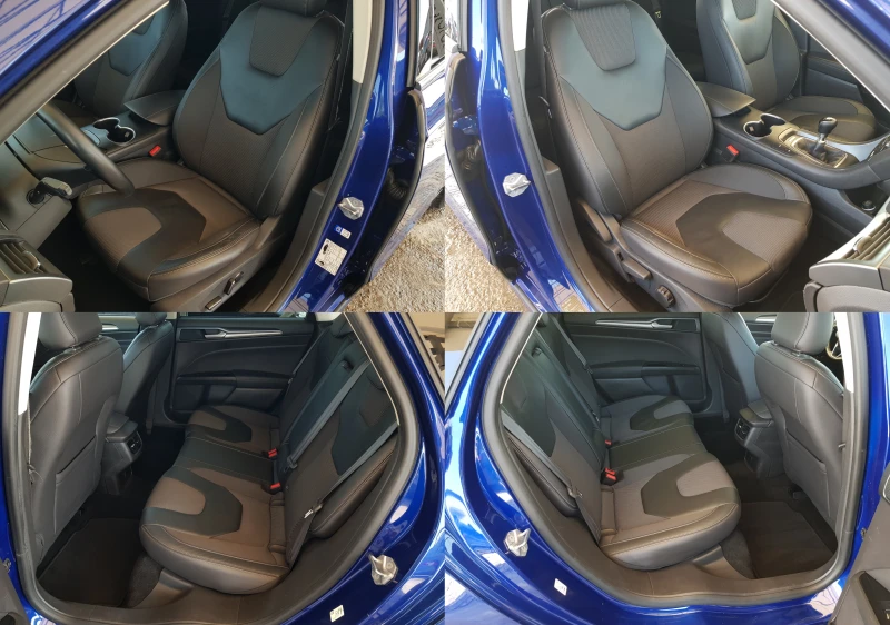 Ford Mondeo 2.0 TDCI-150 к.с. ST LINE ДИСТРОНИК КЕЙ ЛЕС НАВИ, снимка 12 - Автомобили и джипове - 51432792