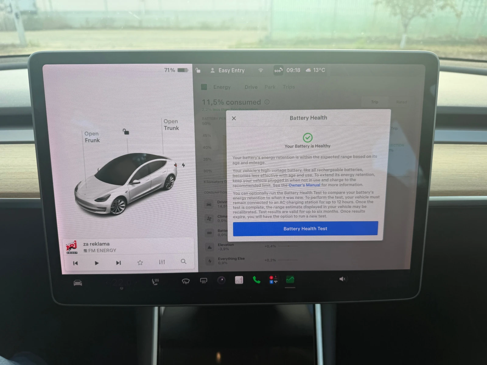 Tesla Model 3 Standart Range + , снимка 16 - Автомобили и джипове - 56725410