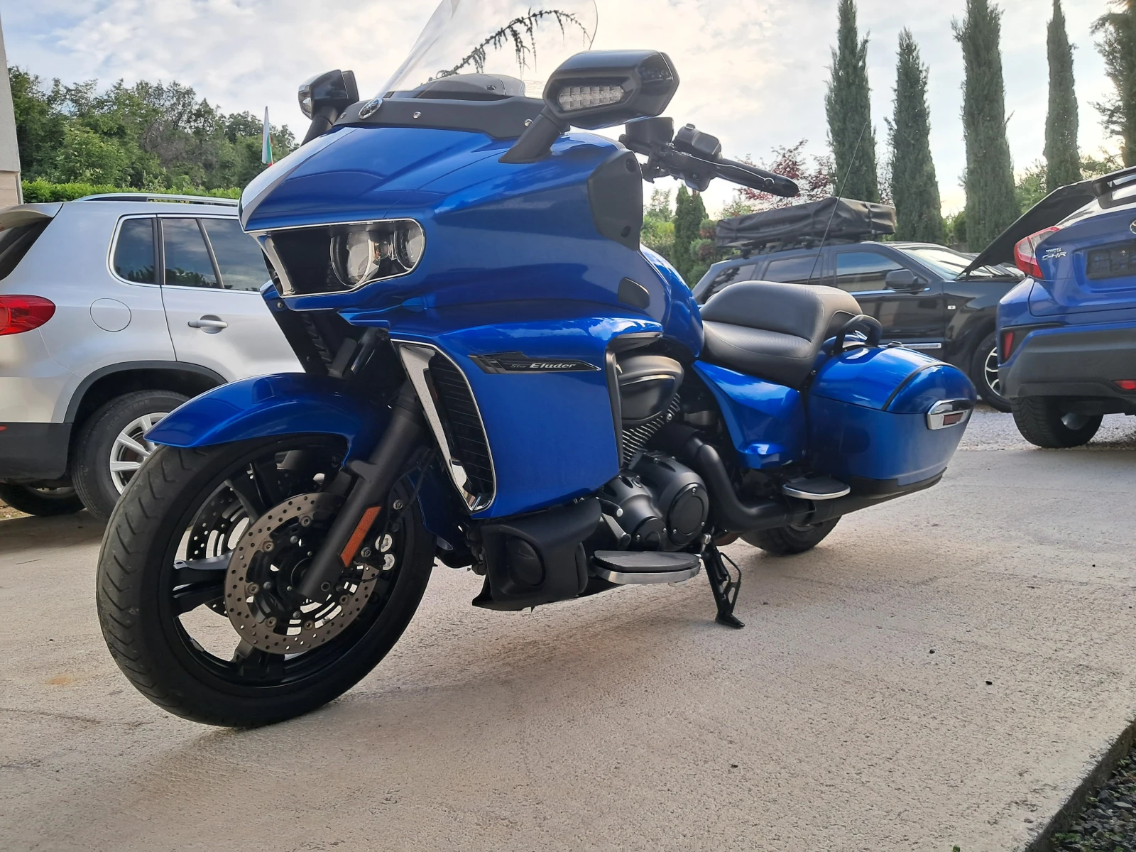 Yamaha XV 1900-ELUDER GT EDITION-11000 км.КАТО НОВ, снимка 4 - Мотоциклети и мототехника - 55855921