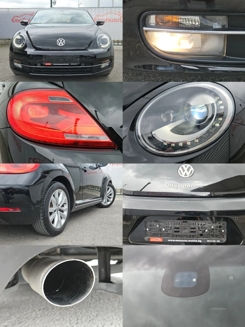 VW Beetle Maggiolino/1.6TDI/BLACK FRIDAY/LED/NAVI/БЛУТУТ/EU5, снимка 17 - Автомобили и джипове - 50485351