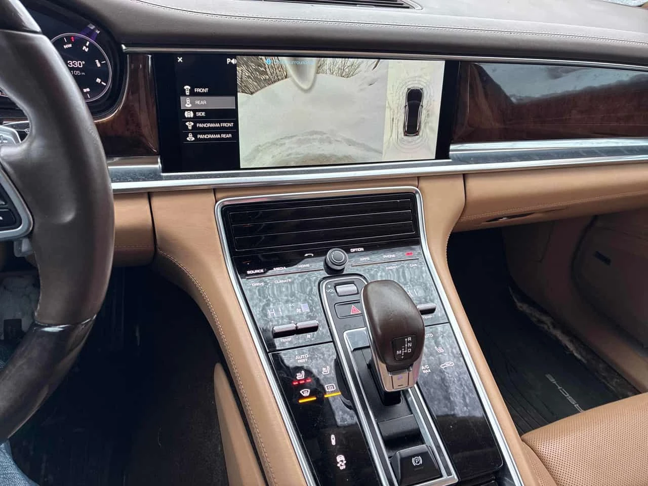 Porsche Panamera Turbo /DISTRONIC/360/MATRIX/ОБДУХВАНЕ/BOSE , снимка 9 - Автомобили и джипове - 54000993