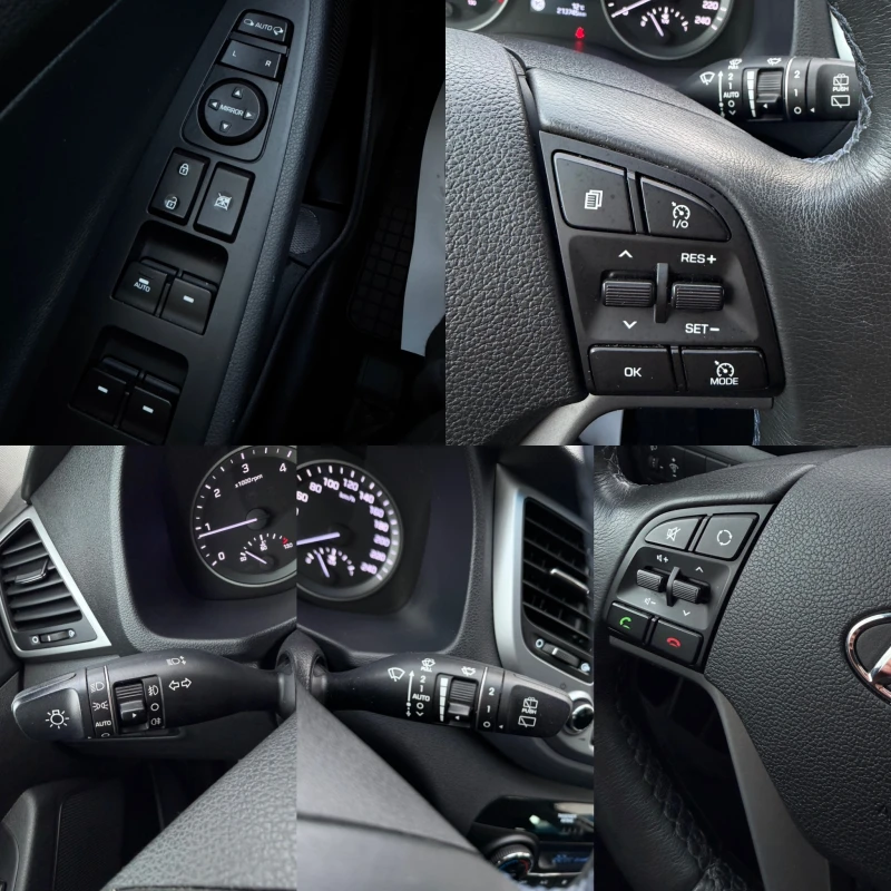 Hyundai Tucson 2.0CRDI/4X4/AВТОМАТ/РЕАЛЕН ДОКАЗЕУМ ПРОБЕГ/ЕВРО6, снимка 14 - Автомобили и джипове - 53271738