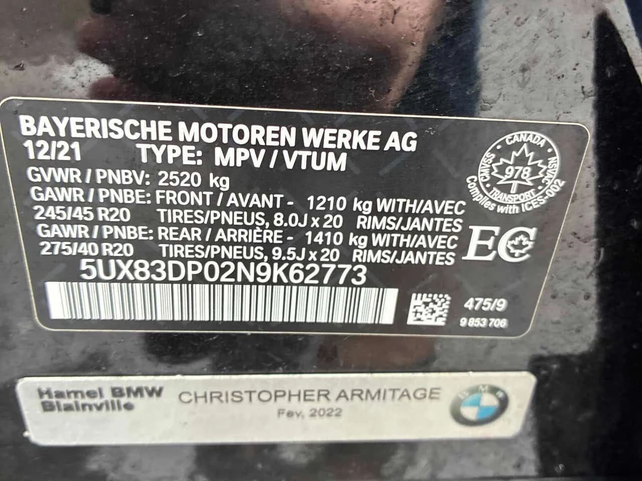 BMW X3 * M40i * CARFAX * Червен салон * М Перформънс * , снимка 10 - Автомобили и джипове - 54221850