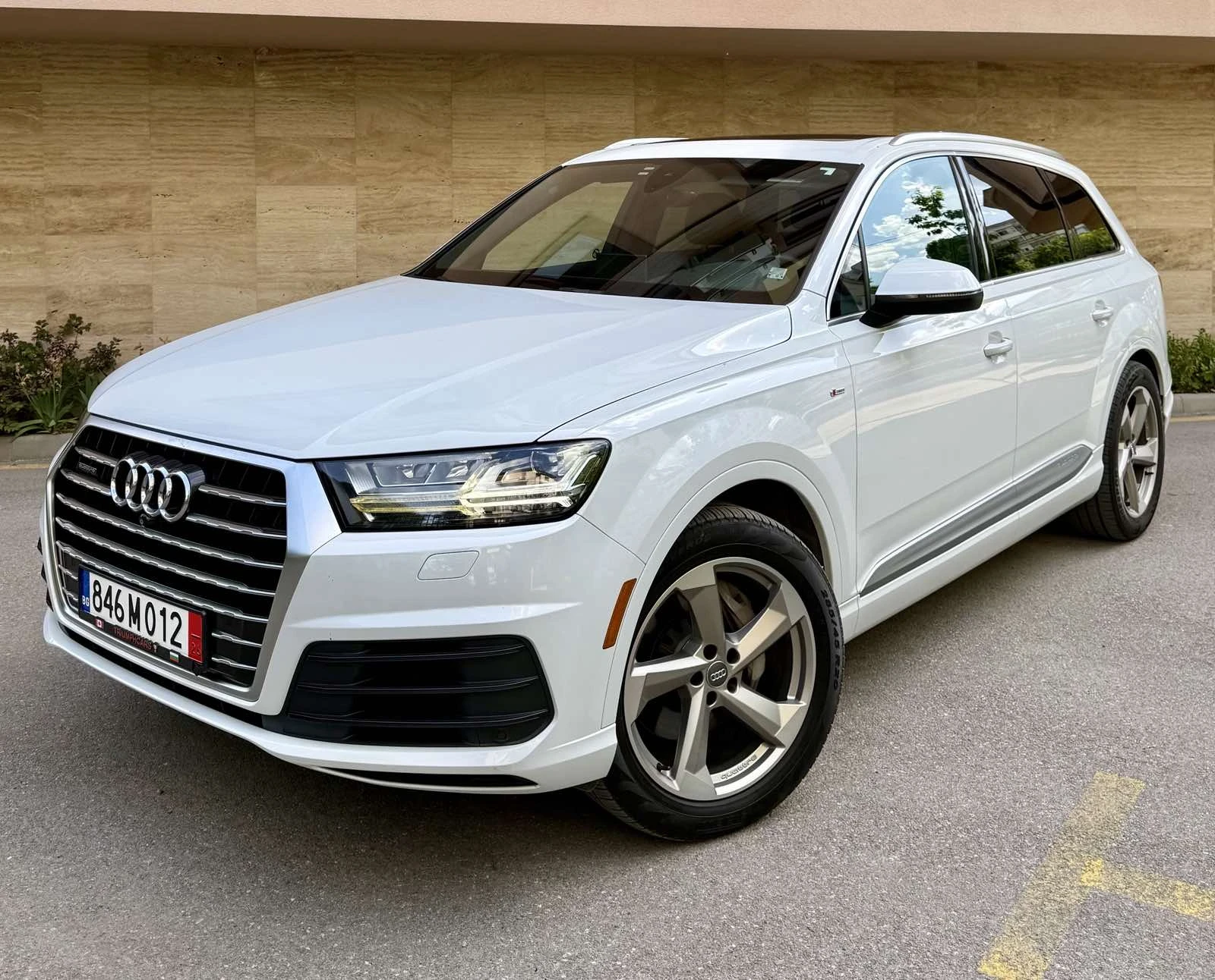 Audi Q7 TECHNIK* QUATTRO* S-LINE* 6+ 1* PANO* 360* , снимка 1 - Автомобили и джипове - 54673028
