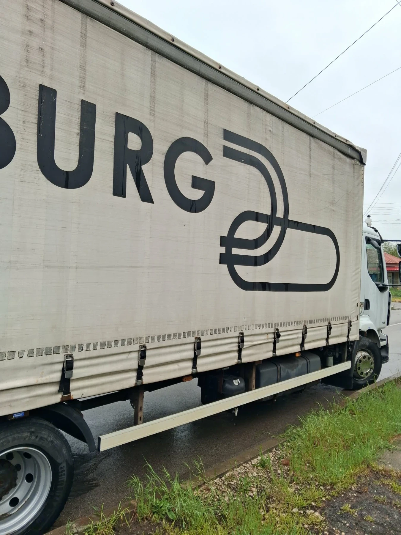Renault Midlum Тристранна щора, снимка 2 - Камиони - 54646825