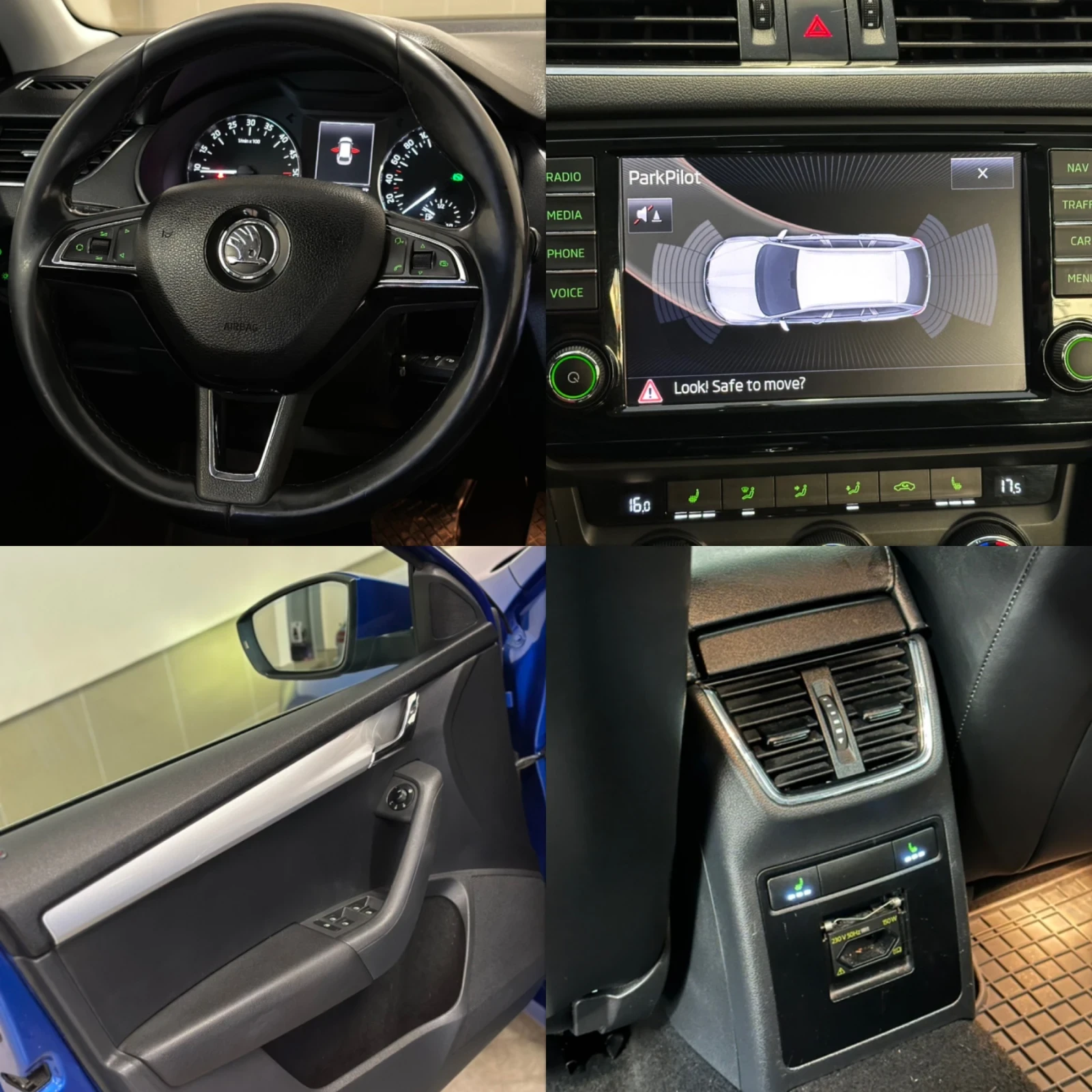 Skoda Octavia Race blue/Metallic/Pack/2.00D/FULL/MAXX/ОБСЛУЖЕН//, снимка 10 - Автомобили и джипове - 53872857