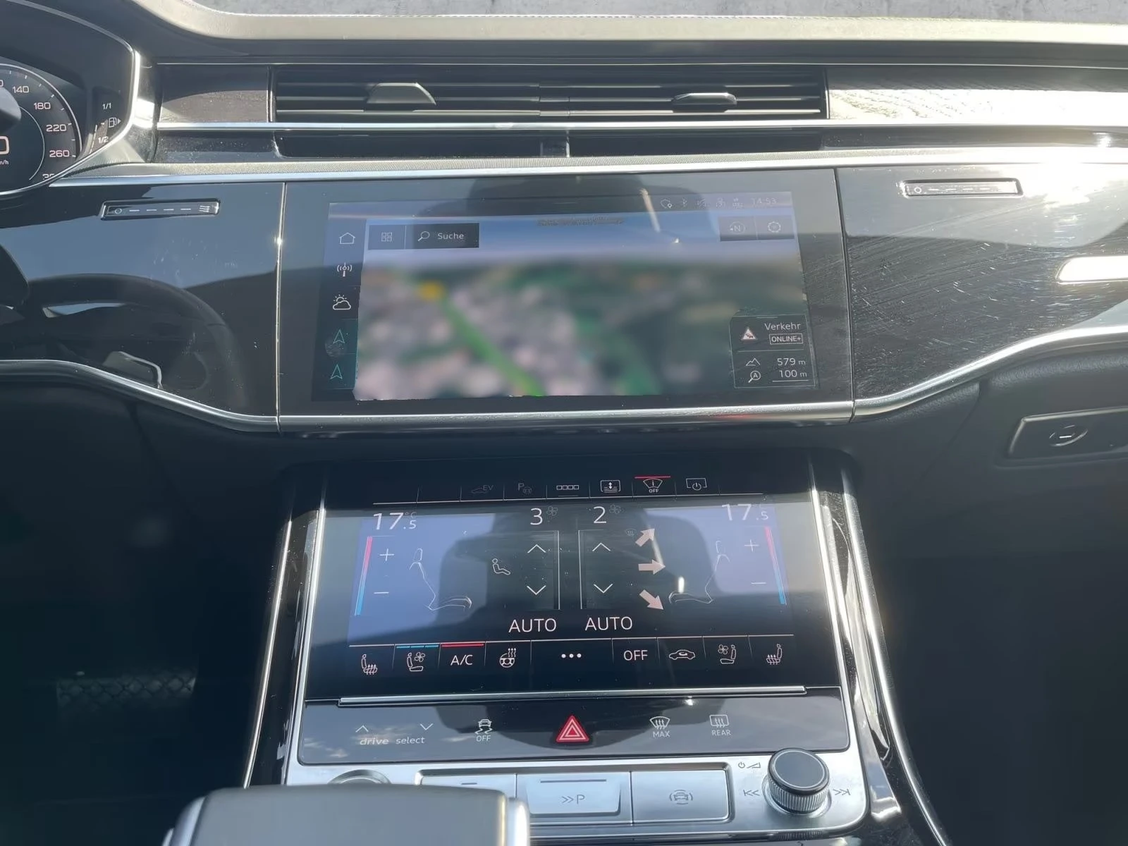 Audi A8 60 TFSIe / S-LINE / MATRIX / HUD / 360 / AIR/ PANO, снимка 13 - Автомобили и джипове - 56002130