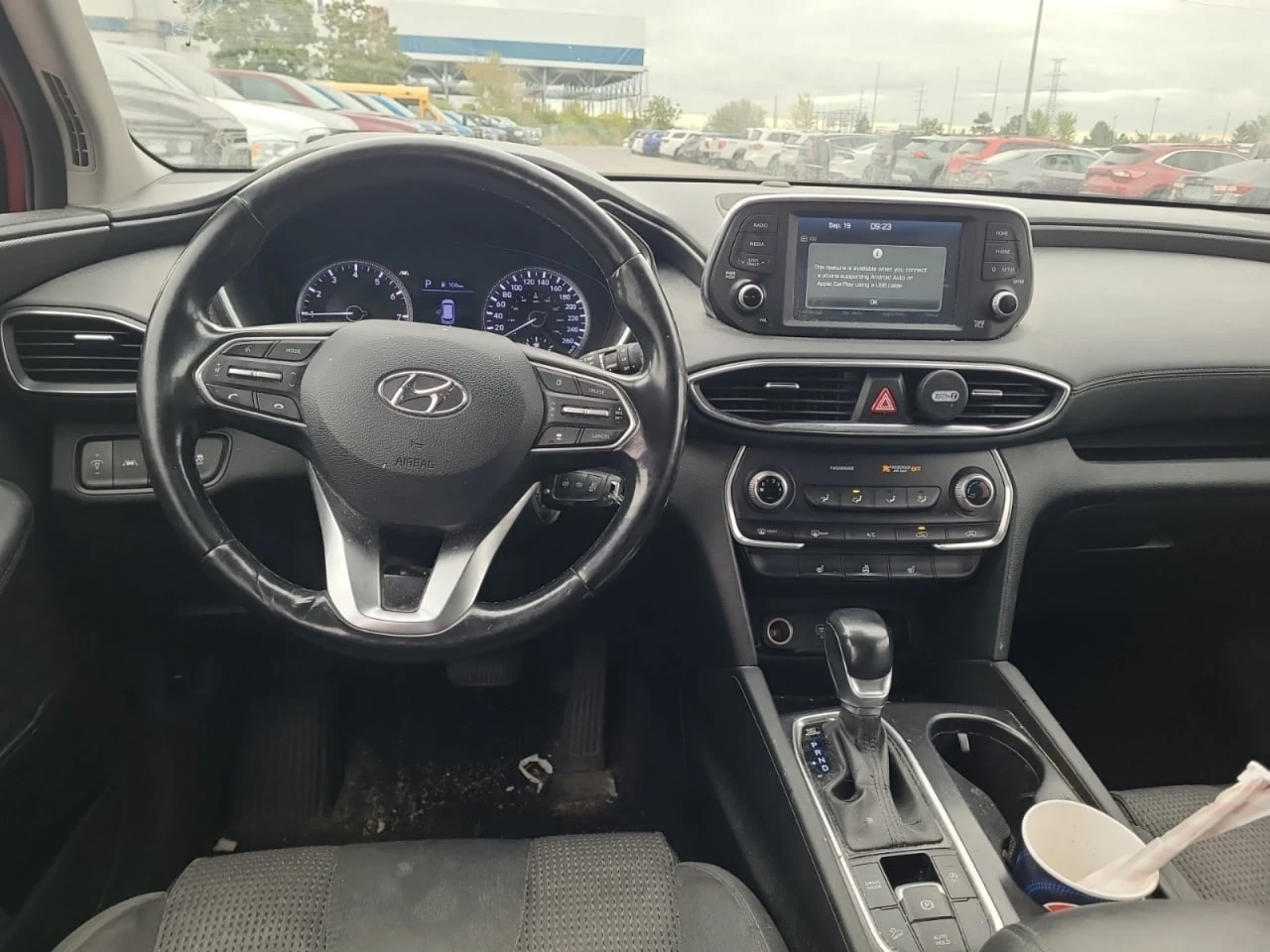 Hyundai Santa fe * АВТО КРЕДИТ* ЦЕНА ДО БГ * СЕРВИЗНА ИСТОРИЯ *  - изображение 9