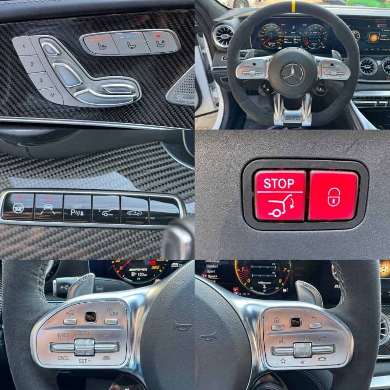 Mercedes-Benz AMG GT 63S#DESIGNO#AERO#3D-BURM#SOFTCL#CARBON#FULL, снимка 15 - Автомобили и джипове - 51913603